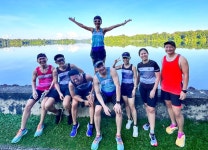 Strava에서 Leon L.님이 2023년 5월 13일에 수행한 8.1km 달리기 활동 Sat Run - Upper Pierce Reservoir Loop - Leon L.'s 8.1km run