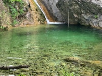Strava에서 Konstantinos K.님이 2019년 5월 22일에 수행한 4.0km 달리기 활동 Waterfalls Vrontou. Agia Kori - KONSTANTINOS... 