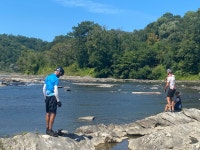 Strava에서 Grace V.님이 2022년 9월 1일에 수행한 13.2mi 라이딩 활동 Over under…more under - Grace V.s 13.2mi bike ride