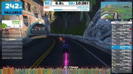 on August 29, 2023 by 김 민 on Strava Zwift - Race: 3R Racing (A) on Volcano Circuit in Watopia - 김 민s 35.8 km bike ride