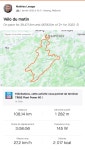 Strava에서 Mathieu L.님이 2022년 12월 31일에 수행한 2.8km 라이딩 활동 Sortie vélo le matin - Mathieu L.s 2.8km bike ride