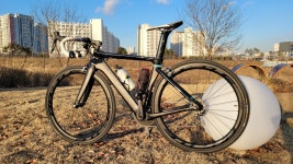 Strava에서 라이딩데이 레.님이 2022년 1월 2일에 수행한 9.8km 라이딩 활동 오산천 라이딩 - 라이딩데이 레.s 9.8km bike ride