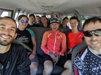 2019년 7월 13일에 수행한 25.7mi 산악 자전거 라이딩 Pikes Peak Descent with the Best - Claire Geigers 25.7mi mountain bike ride