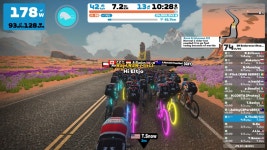 43.2 km Ride Activity on August 6, 2023 by 조 가 on Strava Zwift - Group Ride: 3R Endurance Steady Ride (B) on Tempus Fugit in... 
