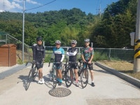 Strava에서 [Team]Rookie 이.님이 2017년 6월 4일에 수행한 196.6km 라이딩 활동 남해 바다는 멋져 - [Team]Rookie 이정훈s 196.6km... 