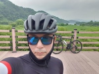 Strava에서 마루금 강.님이 2019년 7월 1일에 수행한 104.4km 라이딩 활동 Morning Ride - 마루금 강한모s 104.4km bike ride