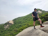 Strava Hike Activity #2023.05.21 수락산 : 수락캠핑장-기차바위-향로봉-천문폭포-수락캠핑장 - Hyo-jeong Ls 7.9 km hike