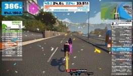 48.3 km Ride Activity on September 10, 2022 by Alexander B on Strava Zwift - Race: 3R Innsbruckring Flat Race - 5 Laps (44km/27.... 