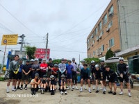 Strava에서 지지후니 (.님이 2023년 7월 10일에 수행한 76.7km 라이딩 활동 당거리 CU /.레인보우 형이랑 - 지지후니 (.s 76.7km bike ride