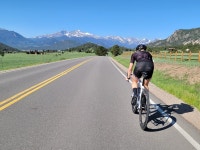 Strava에서 Sidney A.님이 2021년 6월 13일에 수행한 130.1mi 라이딩 활동 I’m just here for the bad tan lines and great... 