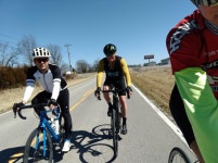 Strava에서 Orion I C.님이 2022년 3월 13일에 수행한 100.2mi 라이딩 활동 💯#11 That cow is outstanding! Get it? Out... 