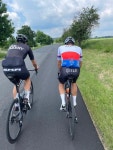 Strava에서 Kryštof R.님이 2022년 6월 6일에 수행한 10.0km 라이딩 활동 Morning Ride - Kryštof Reváks 10.0km bike ride