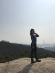 Strava에서 노경원 @.님이 2018년 3월 13일에 수행한 12.9km 달리기 활동 서울둘레길2코스 용마,아차산 - 노경원 @gang_da_s 12.9km run