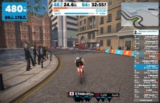 Strava에서 Marc D.님이 2019년 6월 6일에 수행한 29.8km 라이딩 활동 3R Greater London Flat Race - 2 Laps (28.5km/17.7mi 90m)... 