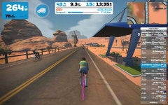 Strava에서 임 건.님이 2023년 3월 28일에 수행한 44.4km 라이딩 활동 Zwift - Race: 3R Racing (A) on Flat Route in Watopia - 임... 