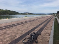 Strava에서 O. S.님이 2018년 8월 19일에 수행한 25.4km 라이딩 활동 탄금대 순환코스 - O. Seonhaes 25.4km bike ride