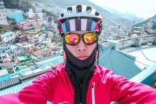 Strava에서 Young Min C.님이 2015년 12월 13일에 수행한 9.8km 라이딩 활동 감천 문화 마을 라이딩 - YoungMin C.s 9.8km bike ride