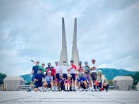 Strava에서 박 현.님이 2022년 8월 16일에 수행한 31.8km 라이딩 활동 비야대정로 방아실 - 박 현.s 31.8km bike ride