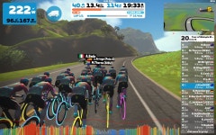 49.9 km Ride Activity on October 7, 2023 by Jason K on Strava Zwift - Race: 3R Volcano Flat 50k Race - 4 Laps (48.8km/30.7mi... 
