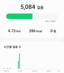 Strava Walk Activity 방아교찍턴 - 쏭쏭 .s 4.7 km walk