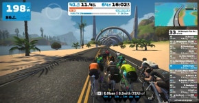 41.6 km Ride Activity on September 17, 2023 by Gonzalo H on Strava Zwift - Race: 3R Watopia Flat Route Race - 4 Laps (40.5km/25.... 