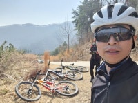 Strava에서 홍원식 [.님이 2023년 3월 19일에 수행한 54.6km 라이딩 활동 아자여정라~마재봉,의암리,수월리임도xc - 홍원식 [.s 54.... 