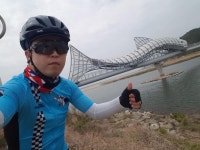Strava에서 냠냠 이.님이 2018년 4월 22일에 수행한 100.6km 라이딩 활동 동해안 자전거길종주(경북) - 냠냠 이석우s 100.6km bike ride
