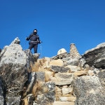 Strava 하이킹 활동 함백산 :첫 정찰! - Jiyoung Lee ..s 7.5km hike