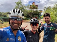 Strava에서 Bianca B.님이 2021년 4월 22일에 수행한 97.7km 라이딩 활동 FA - Guararema - Mogi - FA - Bianca B.s 97.7km bike ride