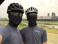 4km 라이딩 활동 아침운동-까칠 중2아들과 오랜만에...PR들도 오랜만에... - [GorillaFunch] 엄태진s 34.4km bike ride