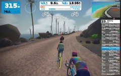 56.0 km Ride Activity on March 8, 2023 by 임 건 on Strava Zwift - Race: 3R Racing (A) on Volcano Flat in Watopia - 임 건s 56.0... 
