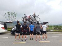 님이 2017년 7월 17일에 수행한 75.1km 라이딩 활동 월요라이딩🚴(여주이포보-연핫똑) - [팀레이싱원주] 설희🌙s 75.1km bike ride