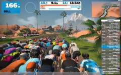 Strava에서 [고총쌤] 최.님이 2022년 3월 3일에 수행한 36.2km 라이딩 활동 [22-로라 050] Zwift - Group Ride: JCS CAM-Tick Tock... 