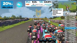 15.3 mi Ride Activity on May 13, 2024 by Andrea B on Strava Zwift - Group Ride: 3R Endurance Ride (C) on Douce France in France... 