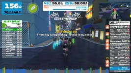 by Trent B on Strava Zwift - Group Ride: 3R Endurance Steady Ride (B) on Makuri 40 in Makuri Islands - Trent Bs 46.6 km bike ride