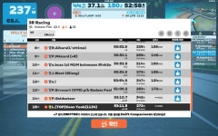 56.0 km Ride Activity on March 8, 2023 by 임 건 on Strava Zwift - Race: 3R Racing (A) on Volcano Flat in Watopia - 임 건s 56.0... 