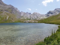 Strava Hike Activity Lago di Lauzanier  - Nicolò G.s 16.0 km hike