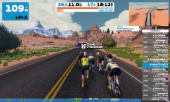 33.0 km Ride Activity on July 20, 2024 by [THM] 하 on Strava Zwift - AC Maintenance #1 in Watopia - [THM] 하s 33.0 km bike ride