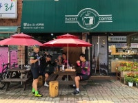 Strava에서 [팀레이싱원주] 설.님이 2018년 9월 22일에 수행한 143.5km 라이딩 활동 Morning Ride - [팀레이싱원주] 설희s 143.5km... 