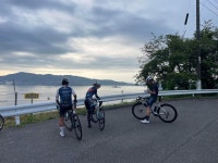 Strava에서 藤田 雅彦 🏔.님이 2022년 8월 11일에 수행한 63.6km 라이딩 활동 かふぇ渚でモーニング - 藤田 雅彦 🏔.s 63.6km bike ride