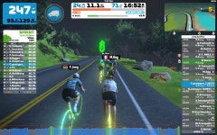 Strava에서 [고총쌤] 최.님이 2022년 10월 25일에 수행한 35.8km 라이딩 활동 [22-로라178] Zwift - Race: 3R Racing (B) on... 