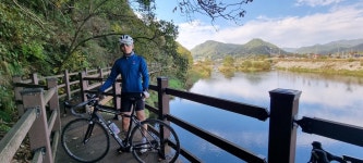 Strava에서 🇰🇷 남호 김.님이 2022년 10월 14일에 수행한 87.7km 라이딩 활동 박달재-운학재-피재리버스Three passes... 