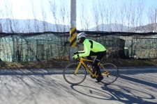 Strava에서 Cheolwoo J.님이 2017년 2월 12일에 수행한 56.3km 라이딩 활동 고성 동해면 좋구나 with Ben & Sean - Cheolwoo Jungs... 