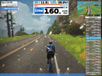 Strava에서 Minwoo [.님이 2023년 3월 5일에 수행한 10.3km 라이딩 활동 Zwift - 3Hour LSD (65) in Makuri Islands - Minwoo [.s 10... 