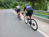 Strava에서 [Hermanos] 이.님이 2022년 6월 5일에 수행한 123.8km 라이딩 활동 220605 아재투어 영월정선 만항재 한바퀴... 