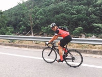 Strava에서 근육돼지 최.님이 2017년 6월 6일에 수행한 74.5km 라이딩 활동 합천호 with 바리깡 - 근육돼지 최은우s 74.5km bike ride