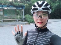 Strava에서 [팀레이싱원주] 진.님이 2018년 6월 21일에 수행한 16.7km 라이딩 활동 행구3고개 PR;; - [팀레이싱원주] 진희❤️s 16.... 