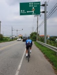Strava에서 김정인 [.님이 2019년 8월 17일에 수행한 63.3km 라이딩 활동 차령고개 - 김정인 [팀양갱][붕붕이들]s 63.3km bike ride