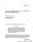 F/H Area ETF effluent (H-016 outfall) ceriodaphnia survival... effluent (H-016 outfall) ceriodaphnia survival/reproduction test... 