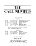 The Call Number, Volume 19, Number 6, March 1958 - UNT Digital Library The Call Number, Volume 19, Number 6, March 1958